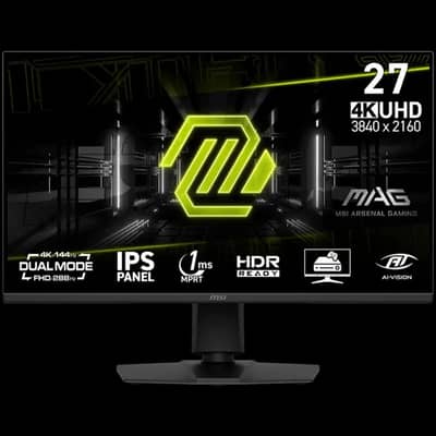 MSI MAG 275UPD E14 27" Dual Mode (4K 144Hz or FHD 288Hz)