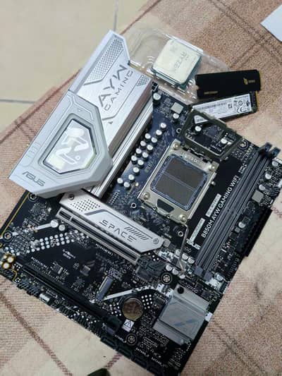 Asus AYW B-850M MotherBoard (Ddr5) for Sale 10/10 Condition.