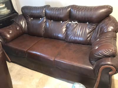 7 seatr sofa with table