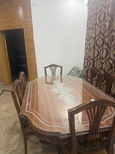 Dining table with 6 seats