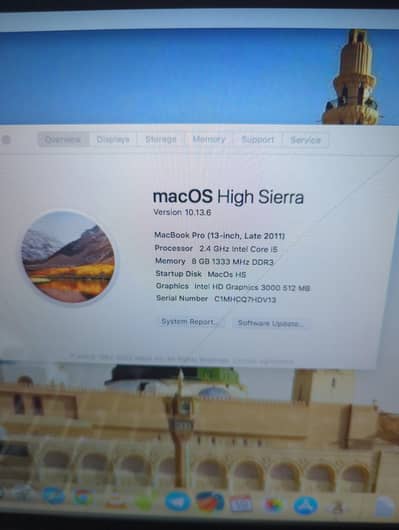 MACBOOK PRO LATE 2011