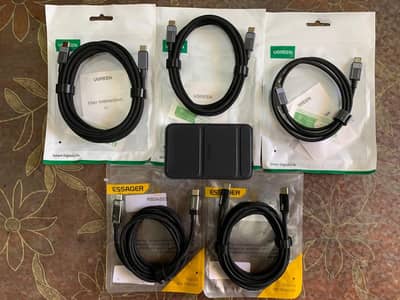 c to c cable anker charger and powerbank