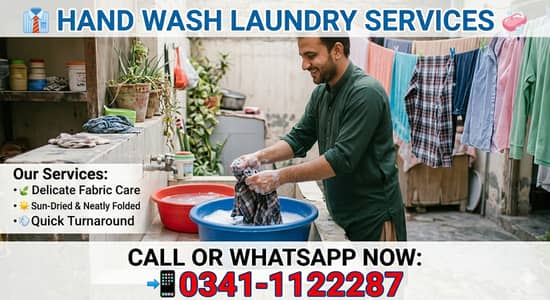 HAND WASH LAUNDRY SERVICES