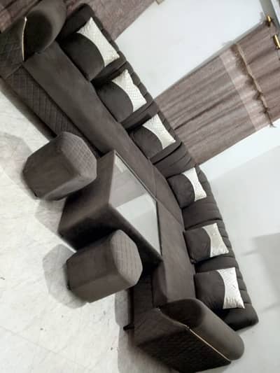“ Elegant Luxury Sofa Set Available  Modern stylish design with prem
