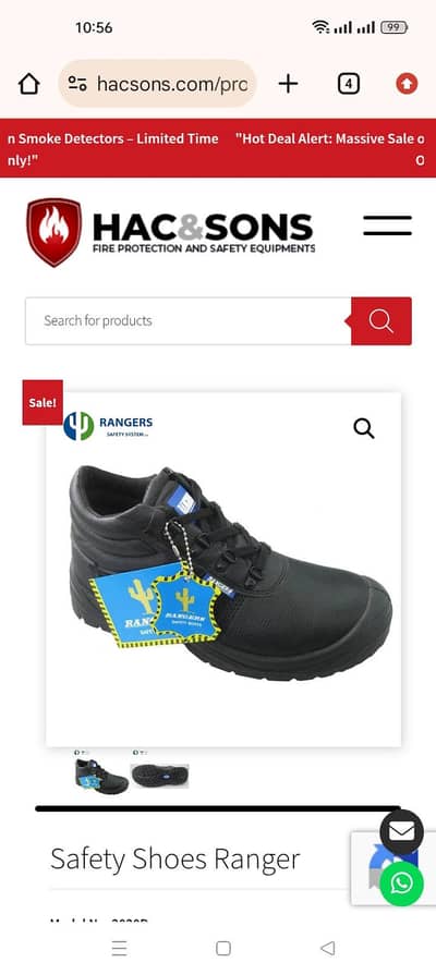 safety shoes RANGER BRAND