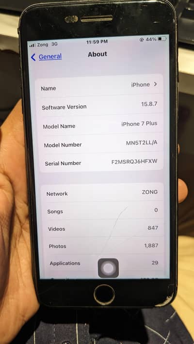 i phone 7plus 128gb
