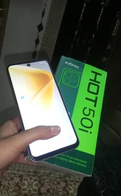 Infinix hot 50i mobile 10/10