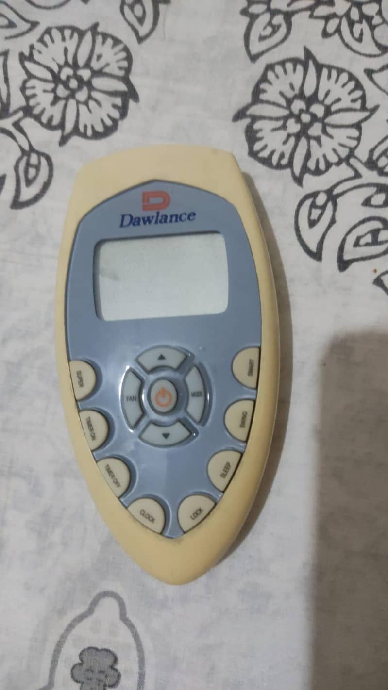 dawlance ac remote 0