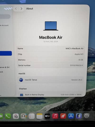 Mac book air M3