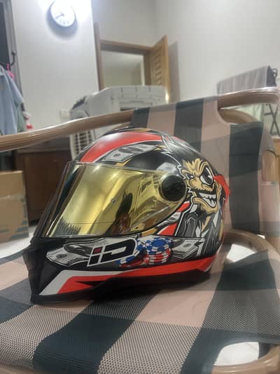ID helmet red edition