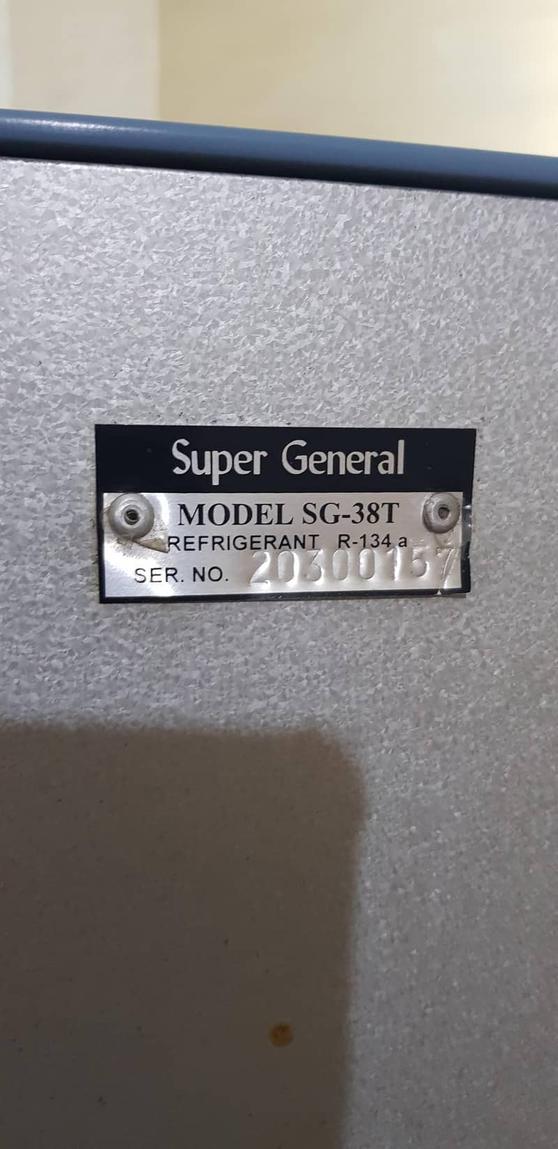 SUPER GENERAL REFRIGERATOR 10
