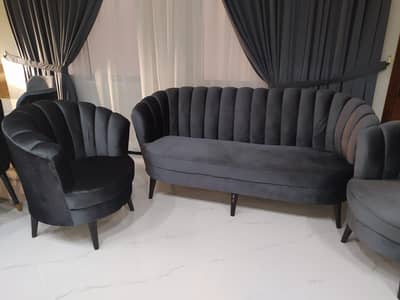 soaf set grey matalic