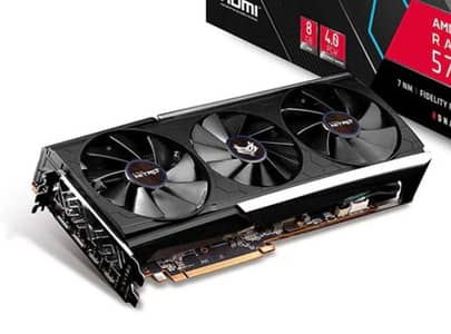Rx5700xt saphire nitro black edition used