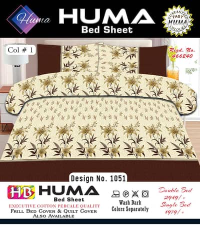 Huma Bedsheets