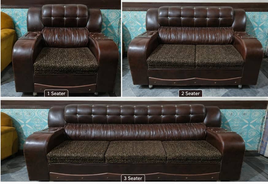 Leather Sofa Set 0