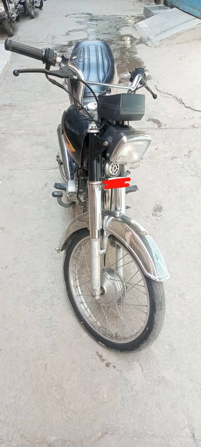Honda 70cc bike 2019 red color