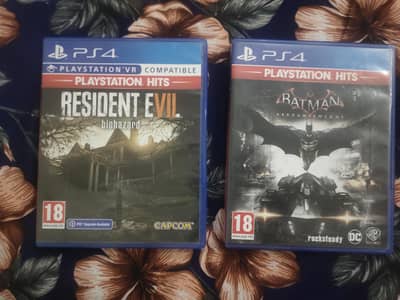 Batman Arkham Knight & Resident Evil 7