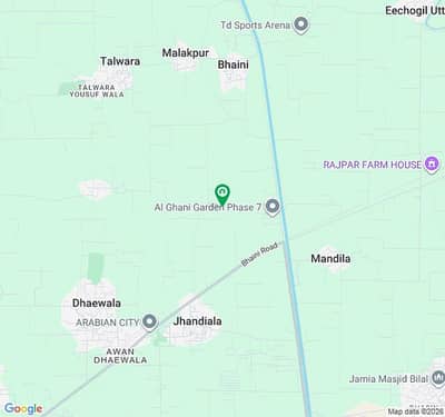 Prime Location In Al-Ghani Garden Phase 7 Residential Plot Sized 3 Marla For sale