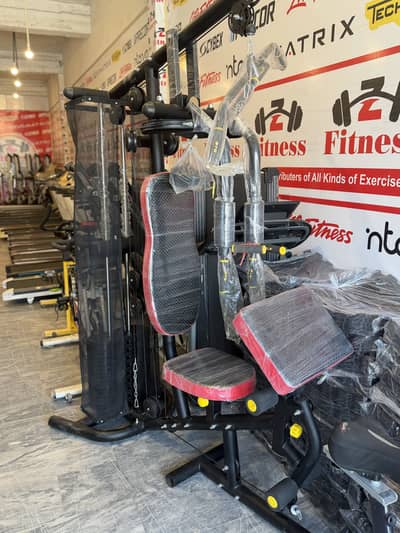 HOME GYM / TREADMILL / BENCH PRESS / DUMBELLS / PLATES / RODS / CYCLES