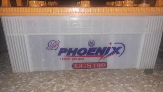 Phoenix battery 12 watt  140 Ah 2 BATTERIES
