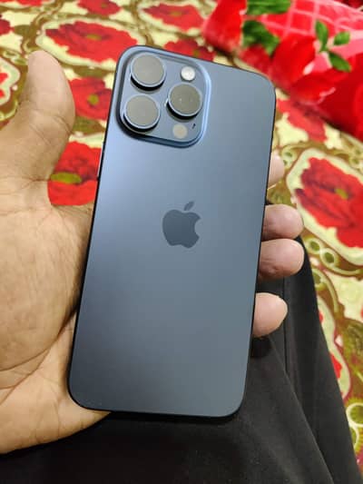 iPhone 15promax 256gb non pta blue colour