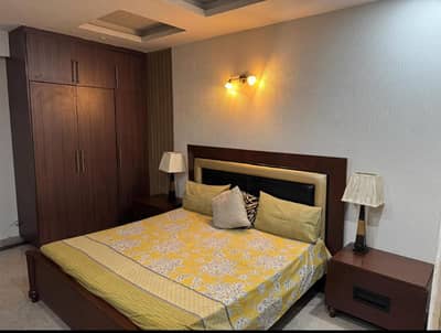 Height 3 fully furnished 1 bedroom phase 4 for rent in bahria town