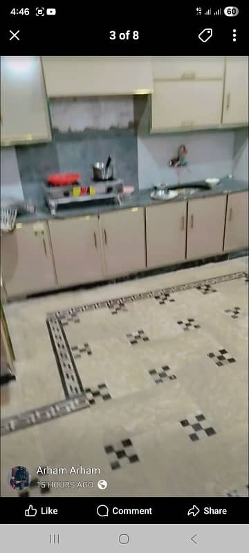 4 marla double story house for rent