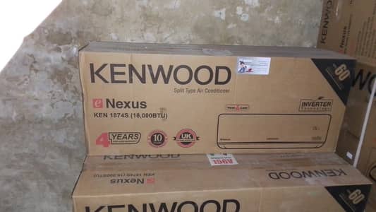 KENWOOD INVERTER 1.5 TON AC BRAND NEW BOX PACKED