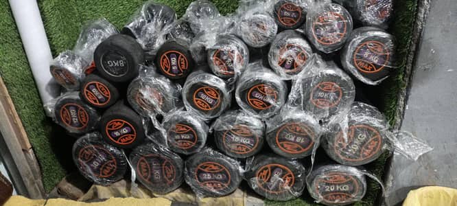  GYM DUMBBELLS FOR SALE 