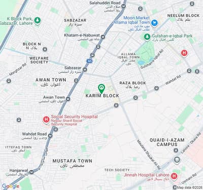1 Kanal House For Sale In Allama Iqbal Town - Karim Block Lahore