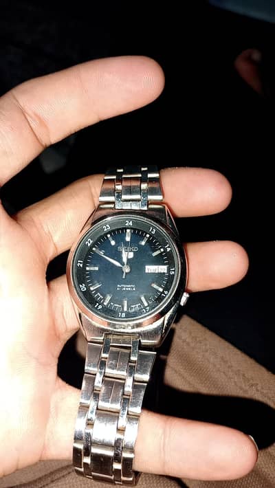 SEIKO 5 NEW MODEL 21K JEWELS
