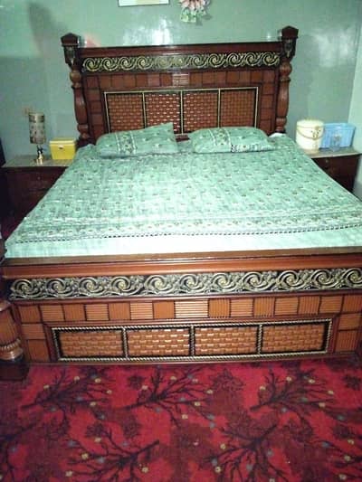 40000 hzr double bed  beghair foam ky