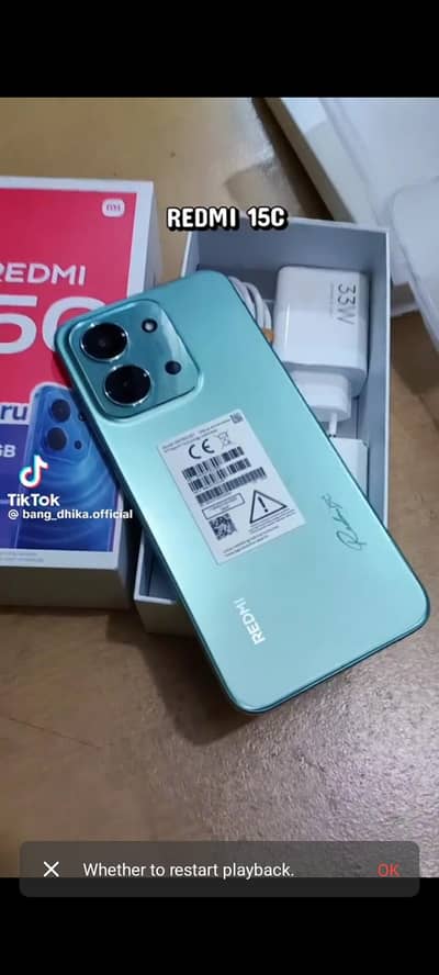 3 di used redmi mobile 15C 4+4 128