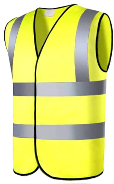 NEW construction labour uniform safety vest reflective airport