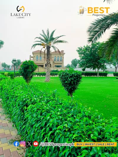 1 Kanal Cheapest Plot for SALE in Block M2 Lake City Lahore
