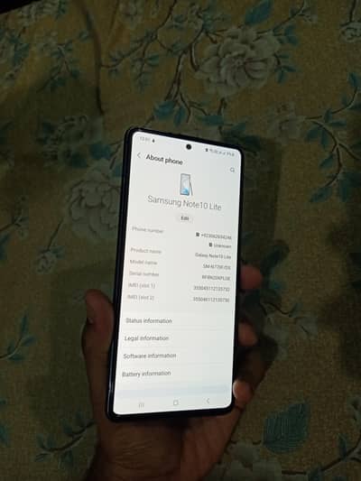 Samsung Note 10 Lite