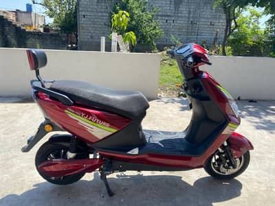 YJ Future Azadi Pro Scooty 2025 Model - Electric Scooty - Non Accident