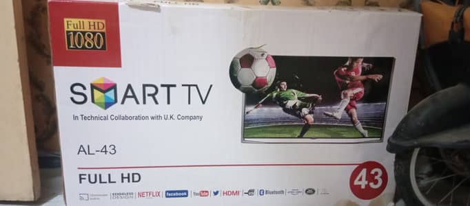 43 inch brand new android LED
