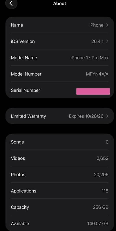Apple iPhone 17 Pro Max