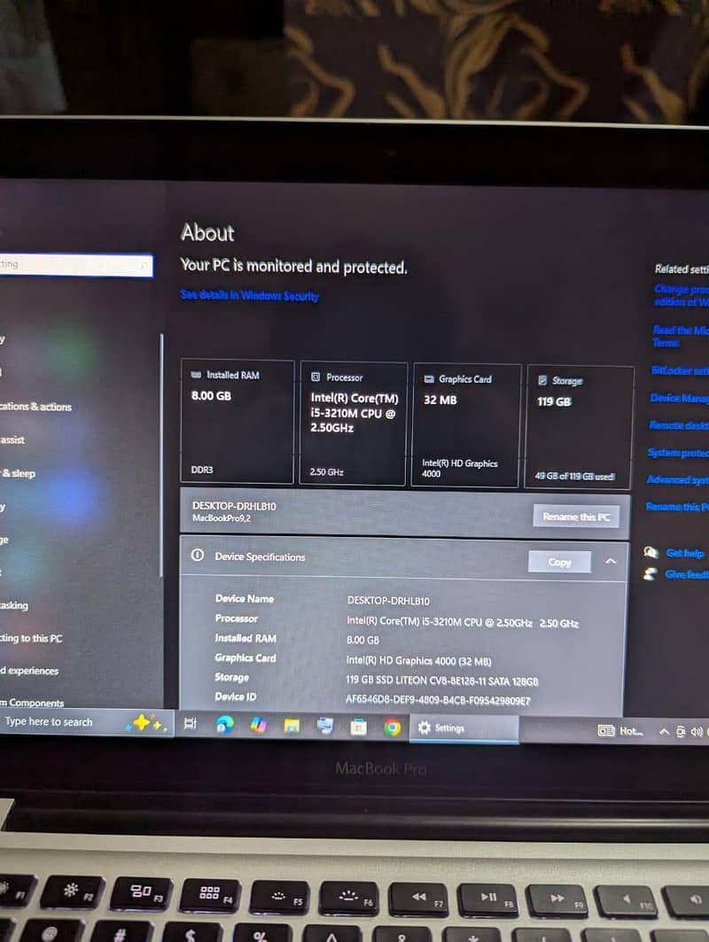 Mac book Pro 4