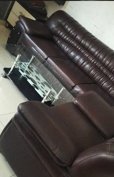 highly quality solid wood sofa set with table