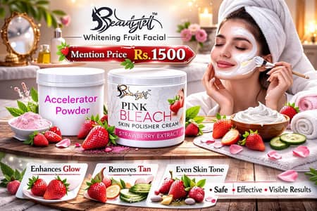 Strawberry Face Bleach cream get glow,more beautiful and instant look