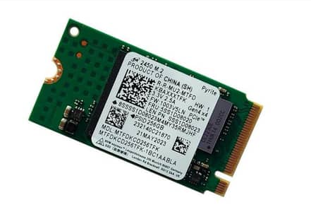 256 GB M. 2 NVME SSD Micron