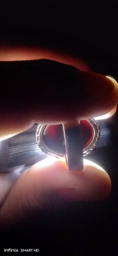 Pure Silver Rings With Real Stones, Whatsapp Number03302061983