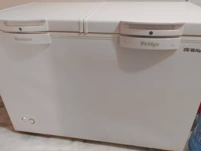 waves 2 door freezer | almost new condition