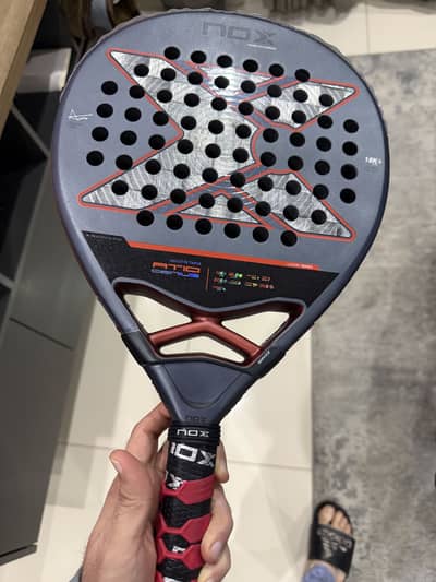NOX AT10 2025 18K Padel racquet