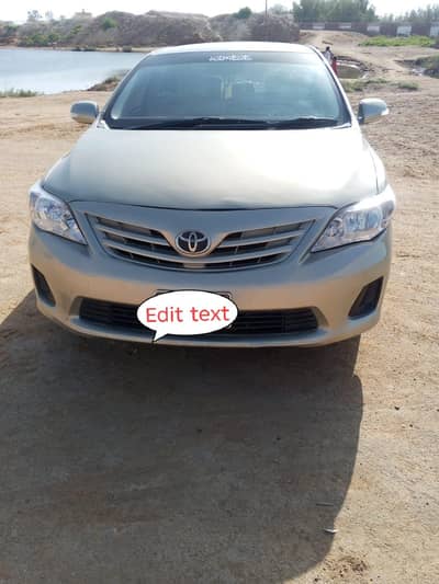 Toyota corrola gli 2009 for sale