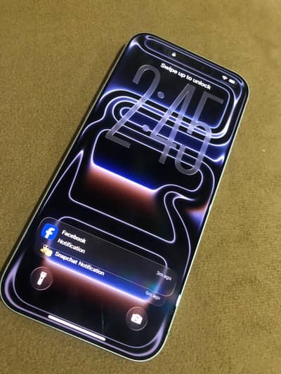 iphone 17 pro max silver JV 100 health 10/10