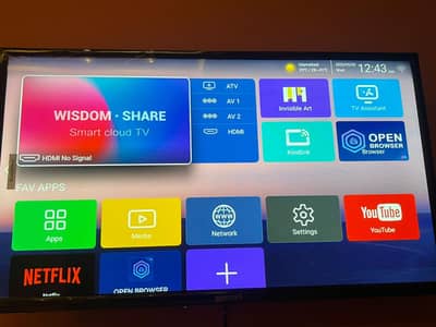 Samsung led 42 inches  ready to use condition  9/10