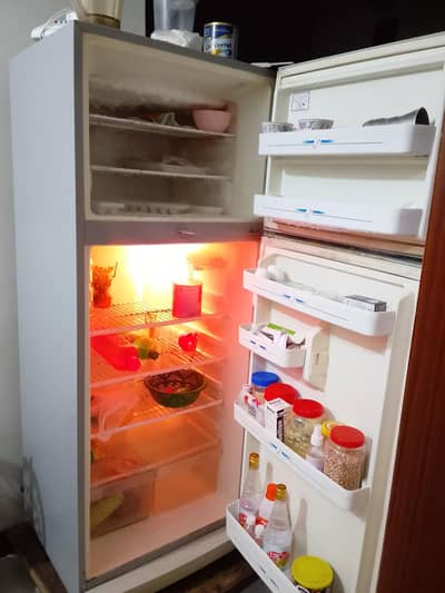 Haier Refrigerator (Grey, Medium Size) – Good Condition | Urgent Sale